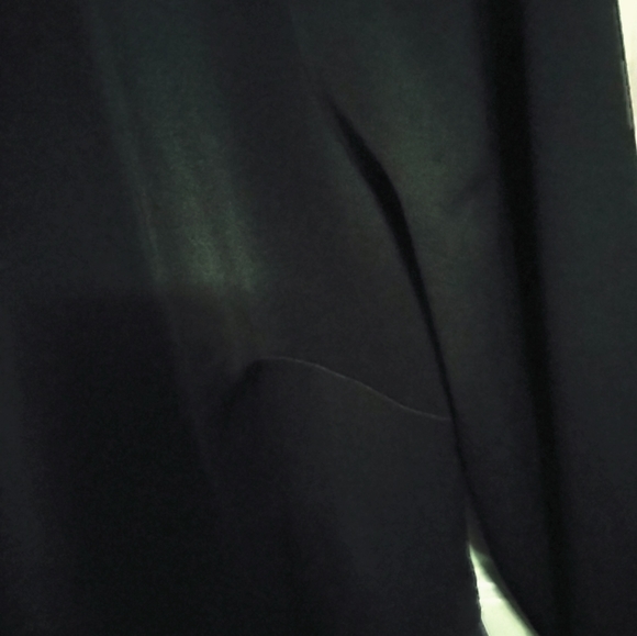 Women's black pleblum jeweled neckline by Trixie size 2X evening dress - Picture 4 of 7